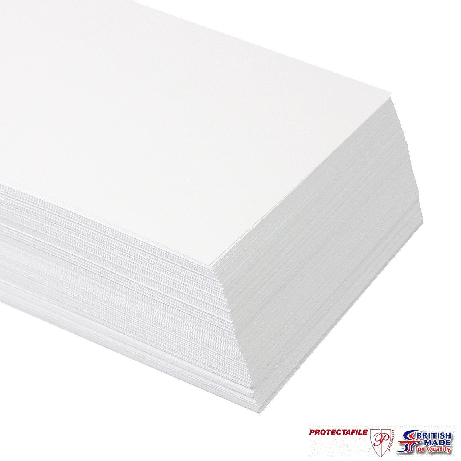 100 x A1+ 640 x 900mm PREMIUM THICK WHITE PRINTER CRAFT CARD 250gsm-0