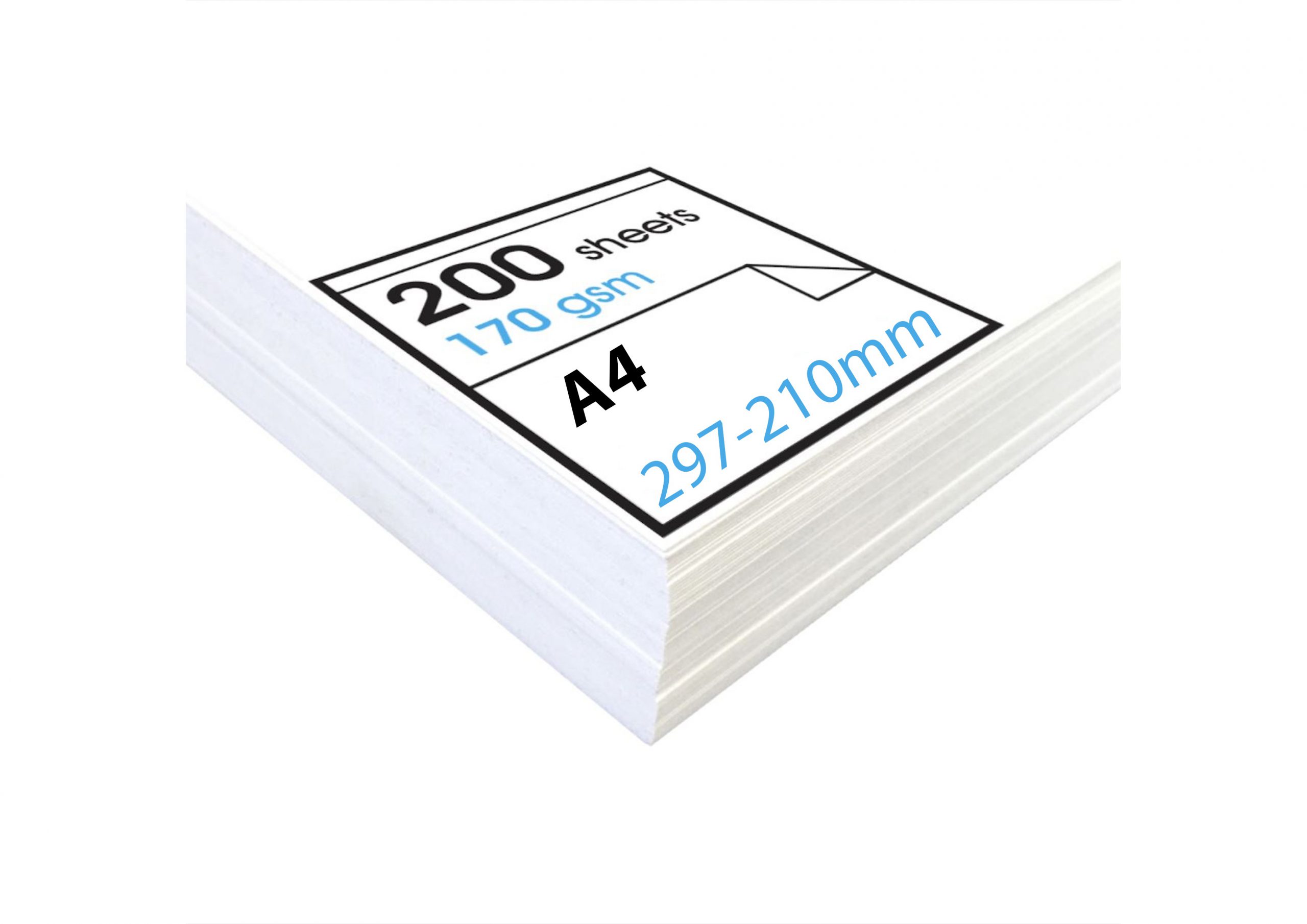200 x A4 PREMIUM THICK WHITE PRINTER CRAFT CARD 170gsm – Protectafile
