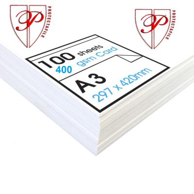 A4 White 400gsm Premium Super Thick Printing Card (100 Sheets)